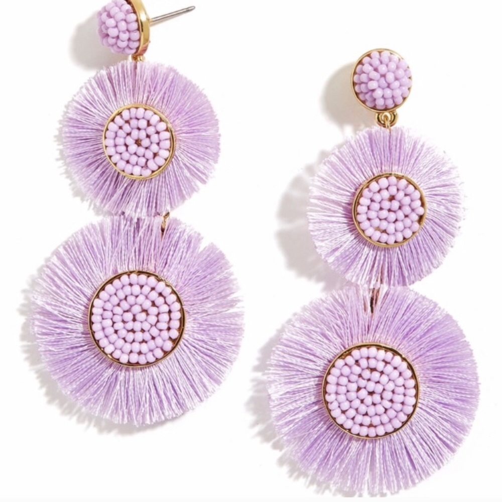 Baublebar NWT lavender earrings